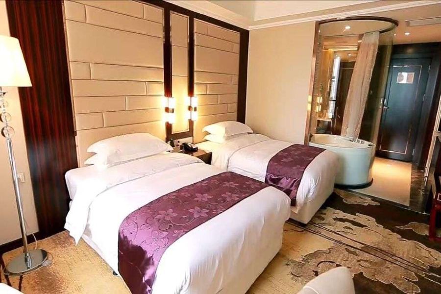 Xingzhou International Hotel Hanzhong Exteriör bild