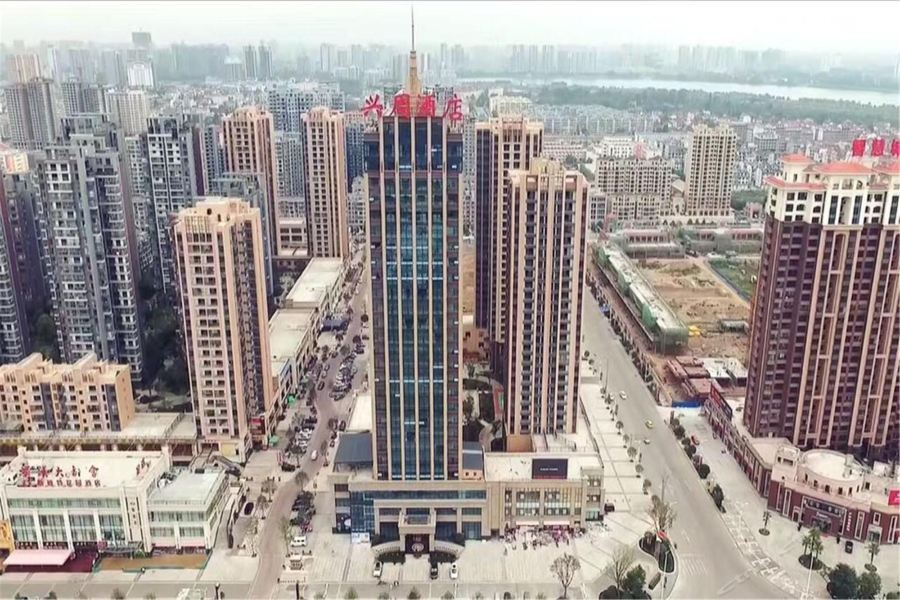 Xingzhou International Hotel Hanzhong Exteriör bild